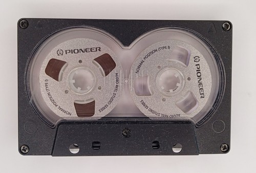 Audio cassette pioneer silver - pioneer,