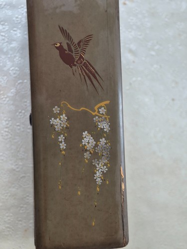 Vintage japanese lacquered box - japanese,