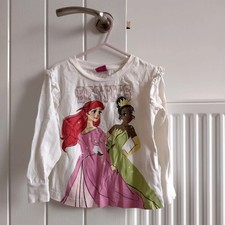 Girls Disney Ariel PJ Top –