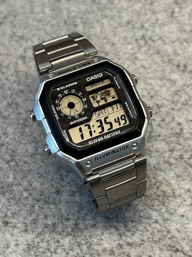 Casio 1200wh world - world, time
