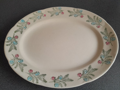 Broadhurst floral oval dinner