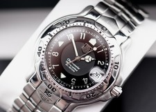 TAG Heuer 6000 Series Chronometer Automatic Men's  Black Dial Watch | WH5114-K1