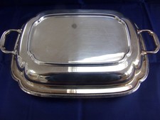 Antique Silver Plated Serving