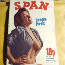 Span  Vintage Magazines  Non Full Nudity  issues number 205