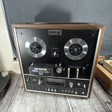 Vintage Akai GX-1820 Reel to Reel Recorder & 8 TRACK Tested & Works