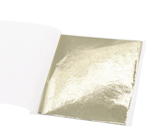 100x sheets gold silver - sheets,