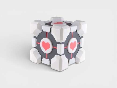Portal companion cube - companion, box