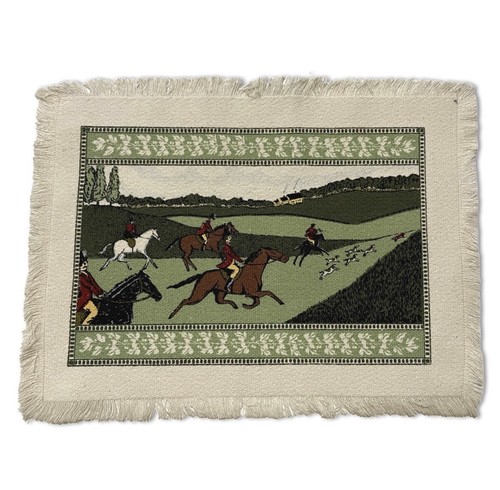 Vintage fox hunting horse - vintage,
