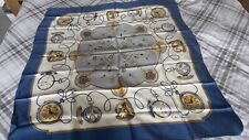 Rolex Silk Scarf - Clock design - Mint Condition 35x35