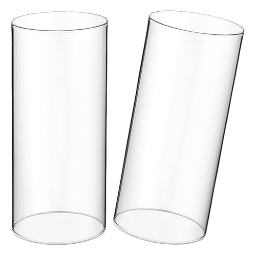 2pcs cylinder glass - 2pcs,