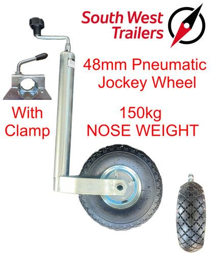 Pressed steel jockey - jockey, wheel