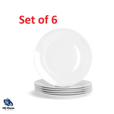 6x IKEA OFTAST Dinner Plates