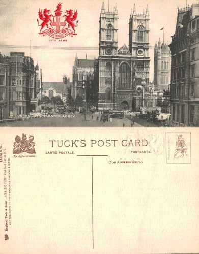 Vintage postcard london - vintage,