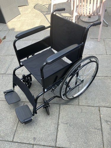 Manual foldable wheelchair - manual,
