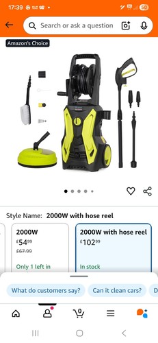 Stream pressure washer - stream,