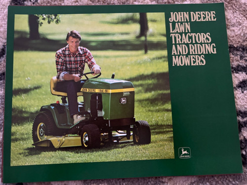 John deere lawn tractors - john,