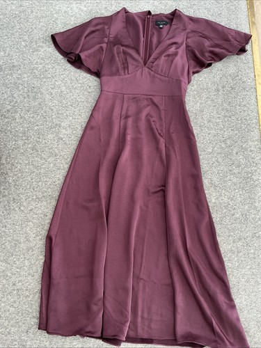 Ted baker long neck dress - long,