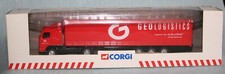 CORGI CLASSICS  59553 1:64 VOLVO TRACTOR UNIT AND CURTAINSIDE GEOLOGISTICS BOXED