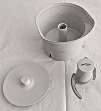 Braun Multipractic Food Processor Small Chopper Attachment Bowl Blade Lid 4262 #