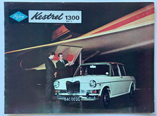 Riley Kestrel 1300 full brochure 1968