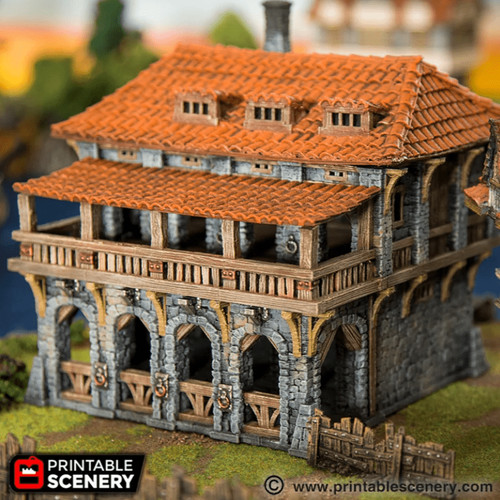 Warehouse fantasy building - warehouse,