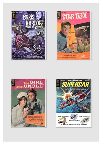 Gold key comics dvd rom - key, over