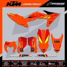KTM MX Graphics Kit Motocross Graphics SX SXF EXC EXCF 125-500 SIXDAYS SPAIN ORG