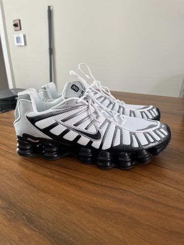 Nike shox black white - shox, &