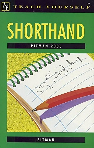 Pitman 2000 shorthand teach - pitman,