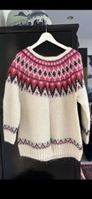 H&M - Women’s Nordic, Fairisle Scandi Jumper - Size L