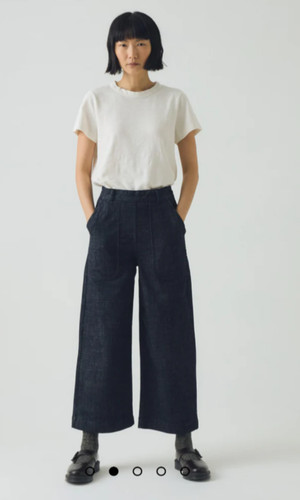 Vgc toast annie indigo denim - toast,