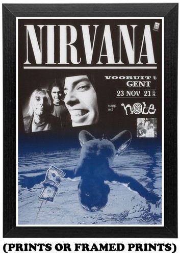 Nirvana 1991 gent tour - gent, rock