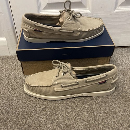 Sebago docksides beige - sebago,