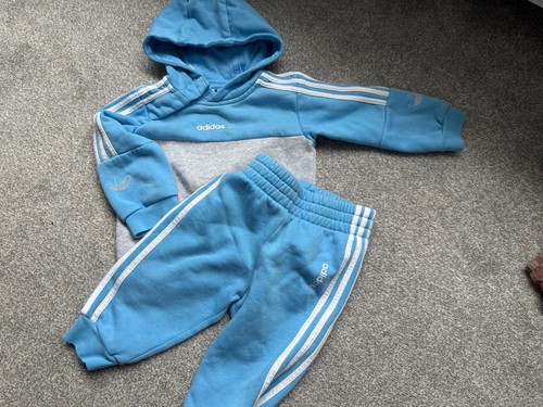 Adidas baby boys tracksuit set - tracksuit,