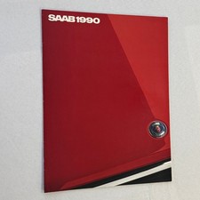 1990 saab car sales brochure - saab,
