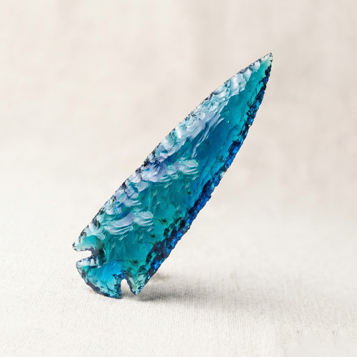 Rare blue aqua - aqua, obsidian