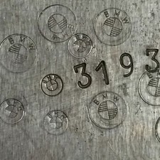 punch stamp for BMW logo