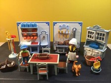 Playmobil 5322 Victorian mansion kitchen, 5300 Preowned