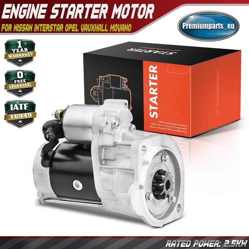 Starter motor for - for, nissan