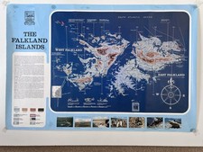 Falkland Islands Map 1981
