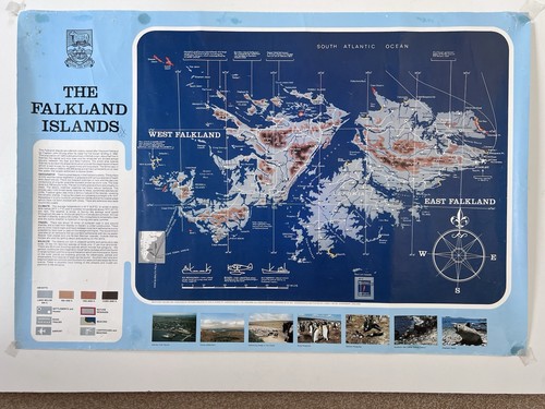 Falkland islands map - islands,