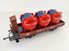 B4068 Lima Watneys Loaded BR Flat Wagon OO gauge
