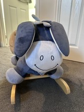 Happychick  Alex The Donkey Rocker Plush Baby / Toddler