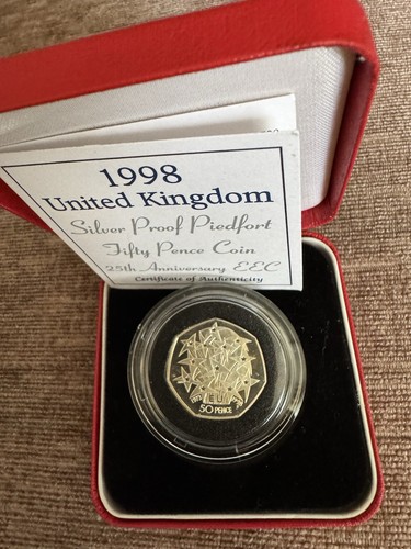 1998 piedfort 925 silver - piedfort,