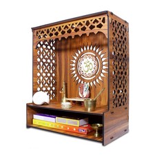 Wooden Pooja Mandir Temple for