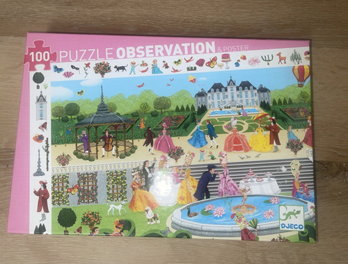 Jigsaw puzzle 100 - pieces, djeco