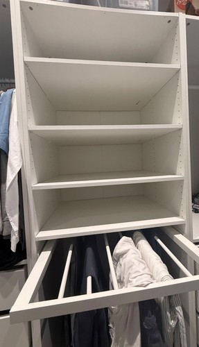 Ikea pax wardrobe 75cm - ikea,