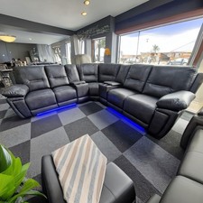 Sara 'Tech' Leather Dark Grey