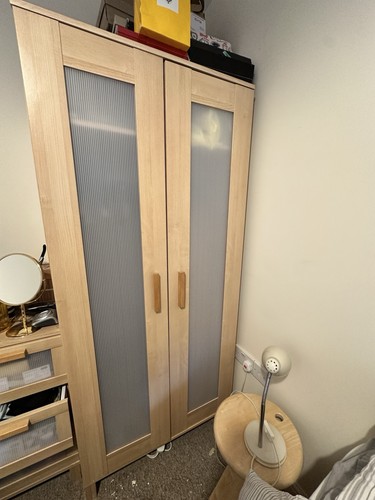 Birch ikea wardrobe aneboda - ikea,