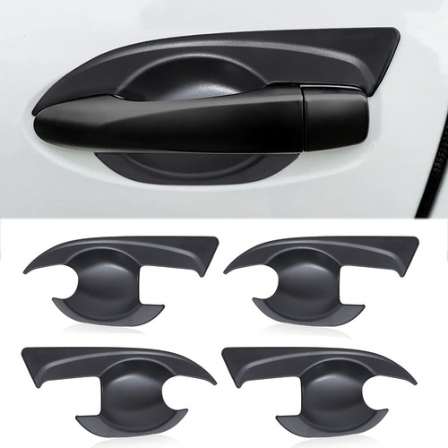 Black door handle - black, inserts